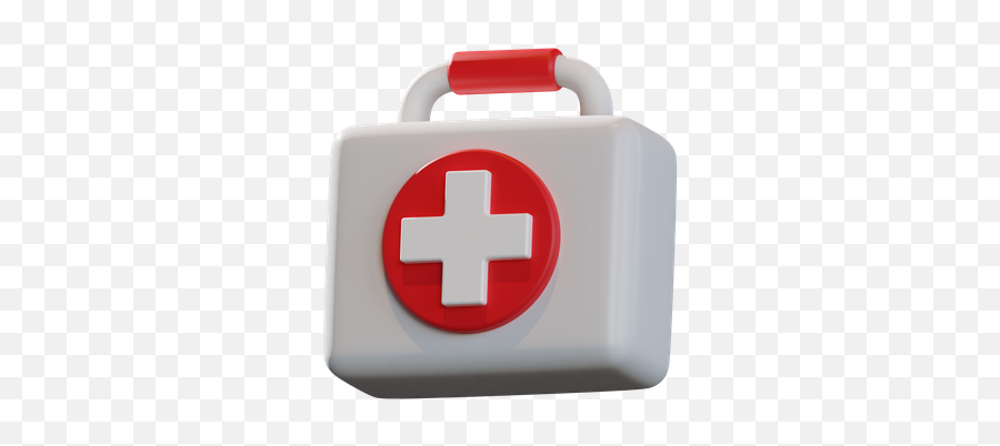 Premium First Aid Kit 3d Illustration Download In Png Obj Emoji,Devolp Emoji
