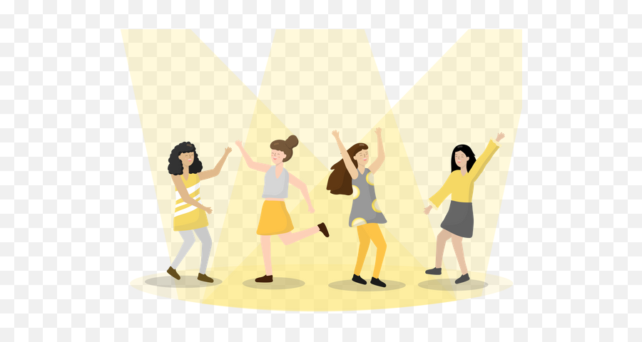 Dancing Girls Icon - Download In Glyph Style Emoji,Dancing Girl Emoji