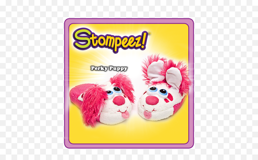 Maddie Stompeez - Stompeez Bunny Slippers Emoji,Kids Emoji Slippers