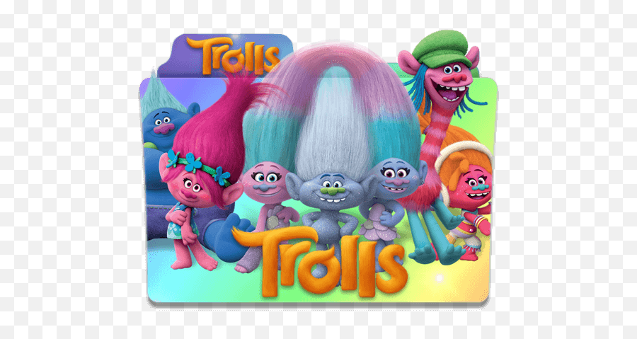 Trolls World Tour Folder Icon - Trolls World Tour 2020 Folder Icon Emoji,Troll Doll Emoji