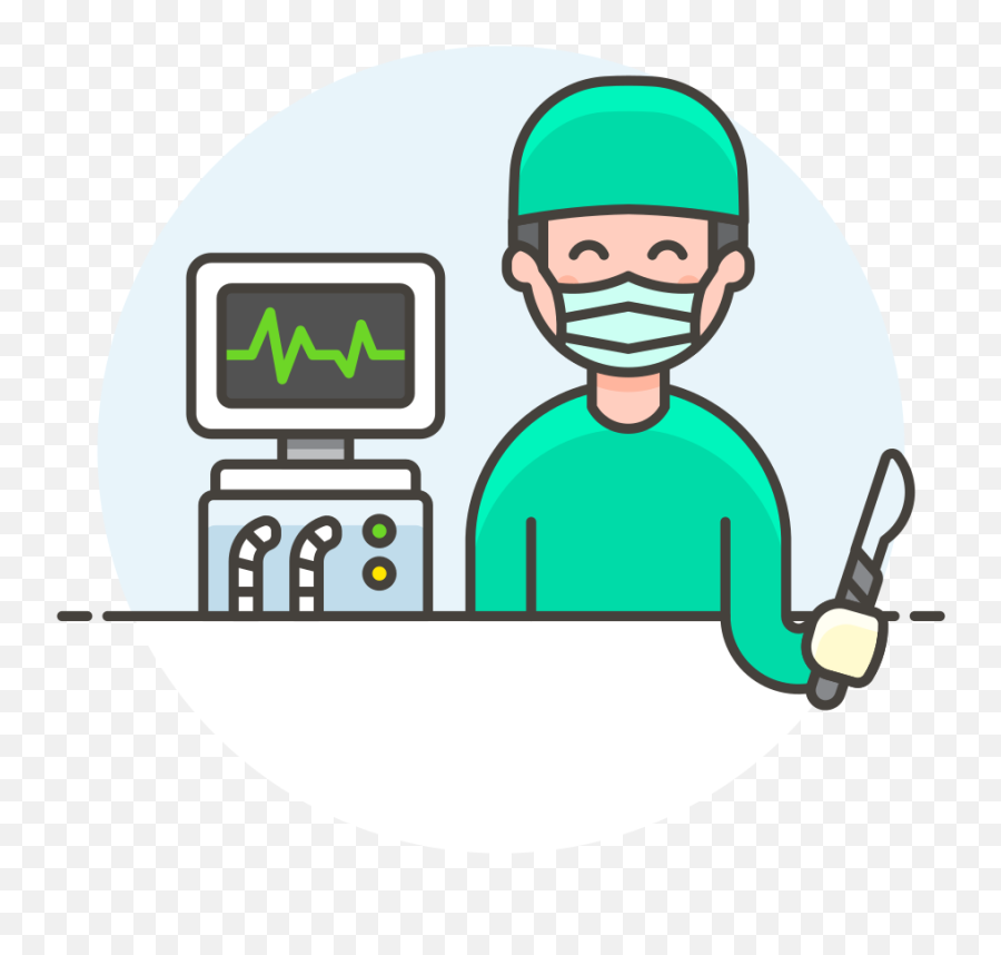 Surgeon Icon - Surgery Icon Png Emoji,Surgeon Emoji