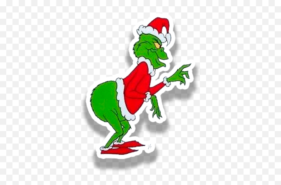Sticker Maker - El Grinch Christmas Elf Emoji,Desenhos Com Emoticons Whatsapp