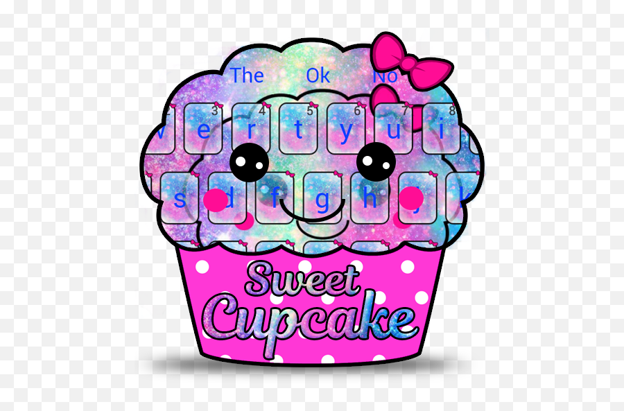 Sweet Galaxy Cupcake Keyboard - Apps En Google Play Girly Emoji,Fiesta Tematica Emoji