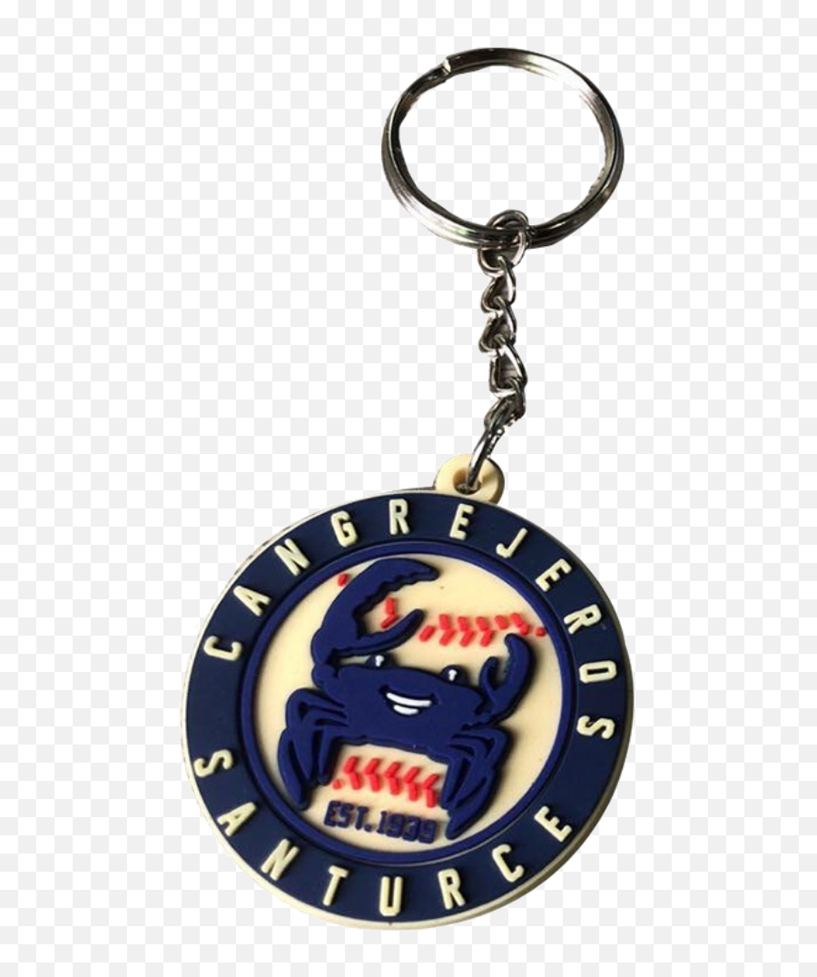 Cangrejeros De Santurce Keychain - New York Eats Emoji,Emoji Keychain