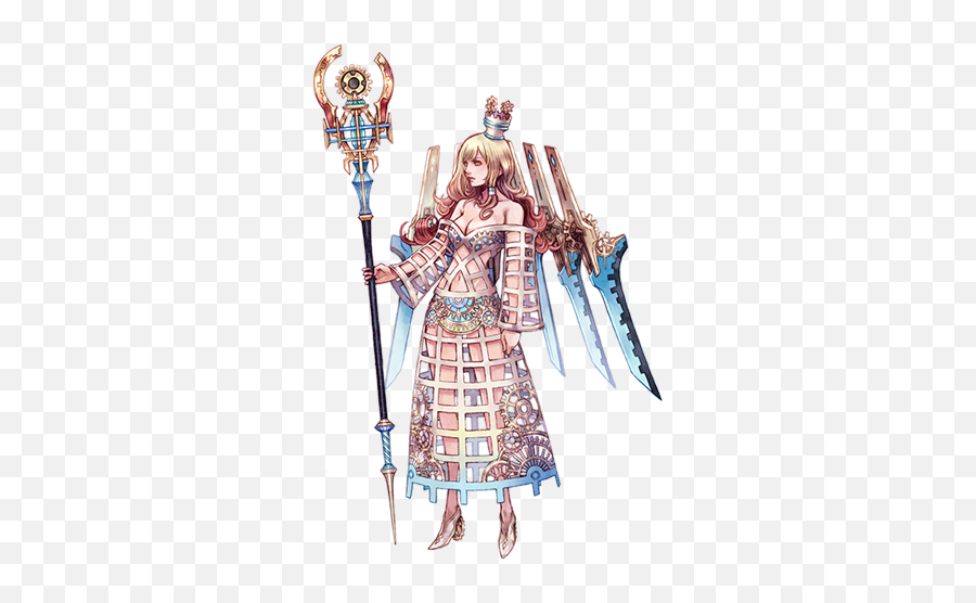 Worst Female Character Design In Gaming - Final Fantasy Dissidia Materia Emoji,2b Emotions Are Prohibited