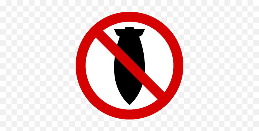 No More Bombs Wall Sticker - Safety Signs In The Workshop Emoji,Inverted Pentagram Emoji