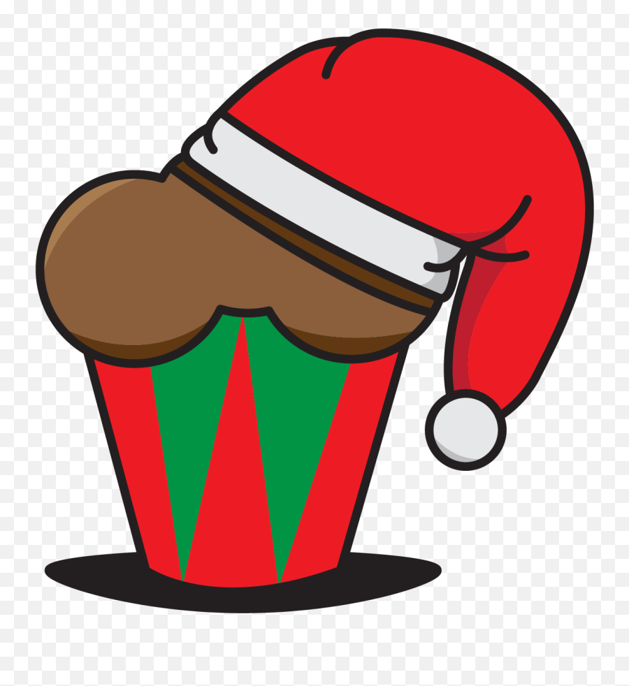 Christmas Cake With Hat Christmas - Fictional Character Emoji,Christmas Pudding Emoticon