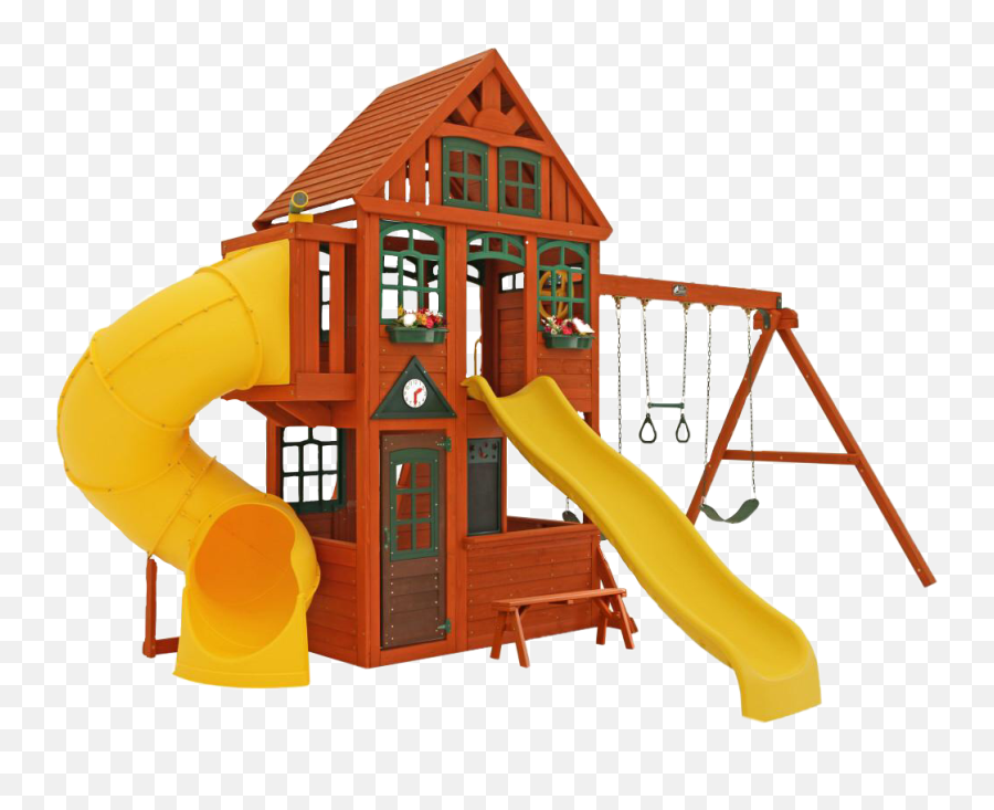 Popular And Trending Swing Set Stickers Picsart - Kidkraft Canyon Ridge Emoji,Swing Set Emoji