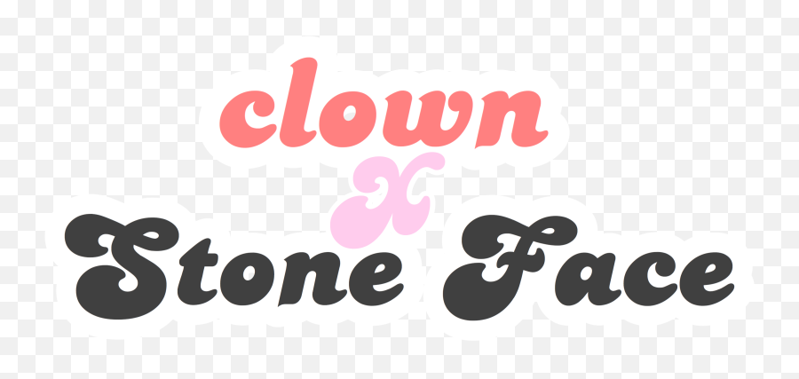 Clown Stoneface Sticker By Poopieleg - Shree Mithai Emoji,Stone Face Emoji