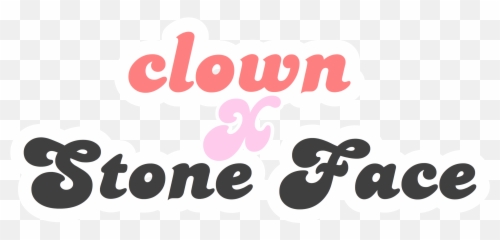 Clown Stoneface Sticker By Poopieleg - Shree Mithai Emoji,Stone Face Emoji