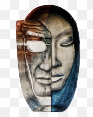 Glass Body Face Art Drawing Free Image Emoji,Drawing Emotions With The Body