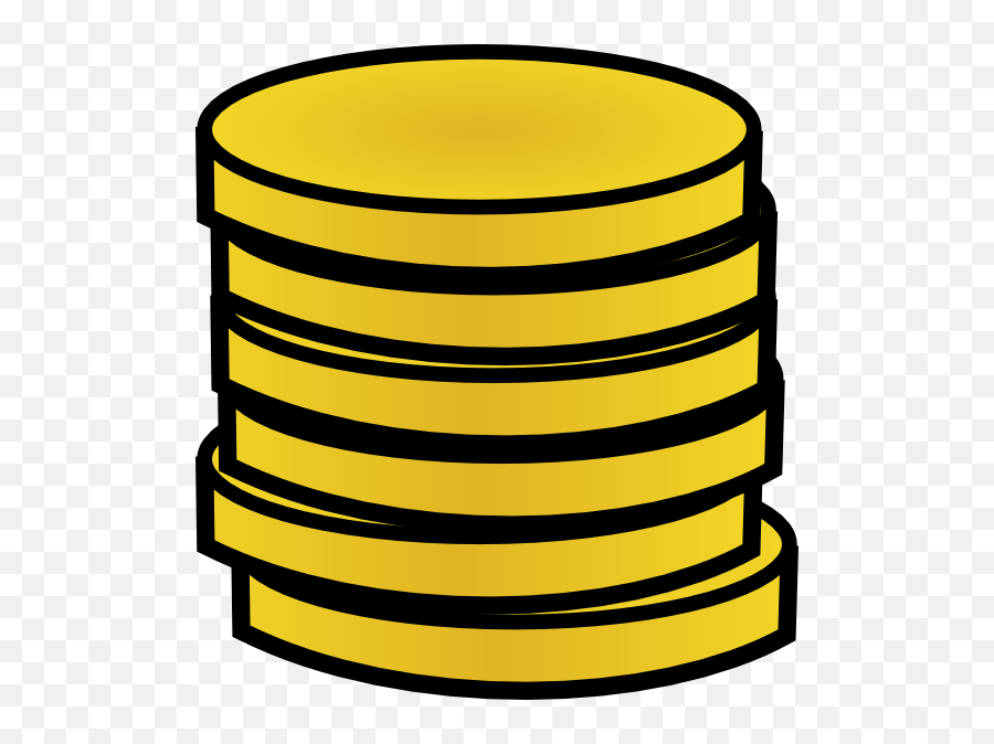 Stack Of Gold Coins Clipart - Stack Of Coins Clipart Emoji,Gold Coin Text Emoticon