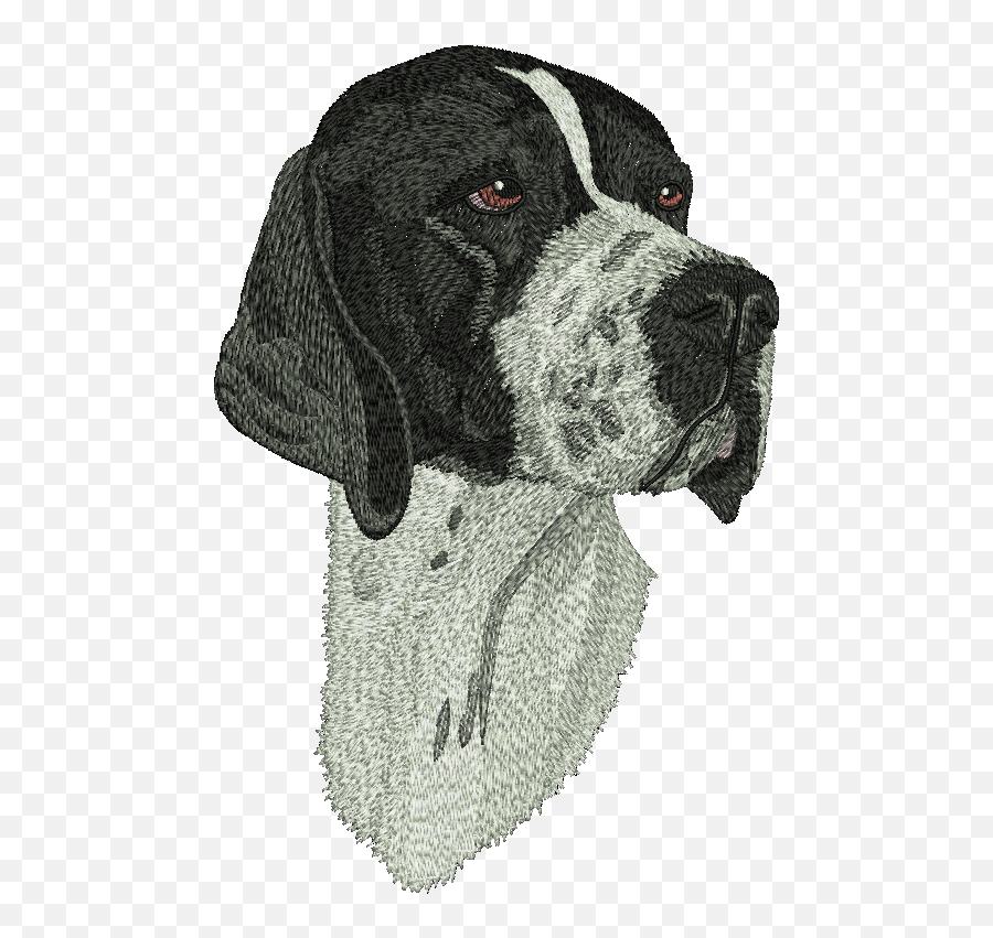 How To Digitize Dog Embroidery Designs - Pointer Emoji,Embroidery To.ear Emotions