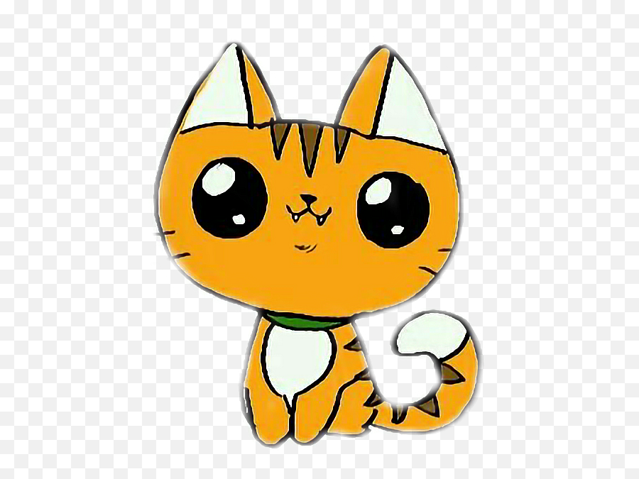 Cat Kawaii Dibujo Felino Sticker By Karito Delgado - 365 Bocetos Gatos Kawaii Emoji,Emojis Gatitos