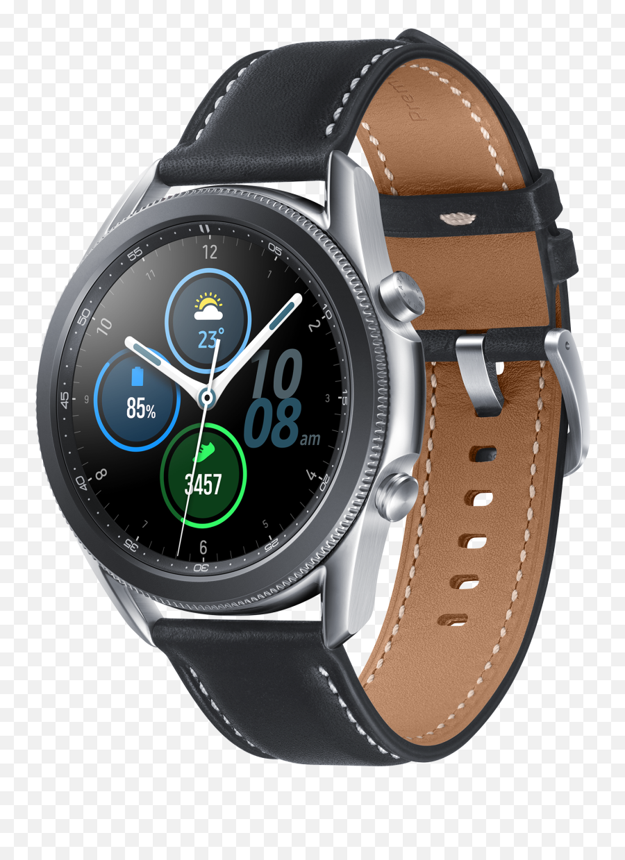 Samsung Galaxy Watch 3 45mm Silver Jb Hi - Fi Samsung Watch 3 Emoji,How To Put Emojis On Contacts For Galaxy S7