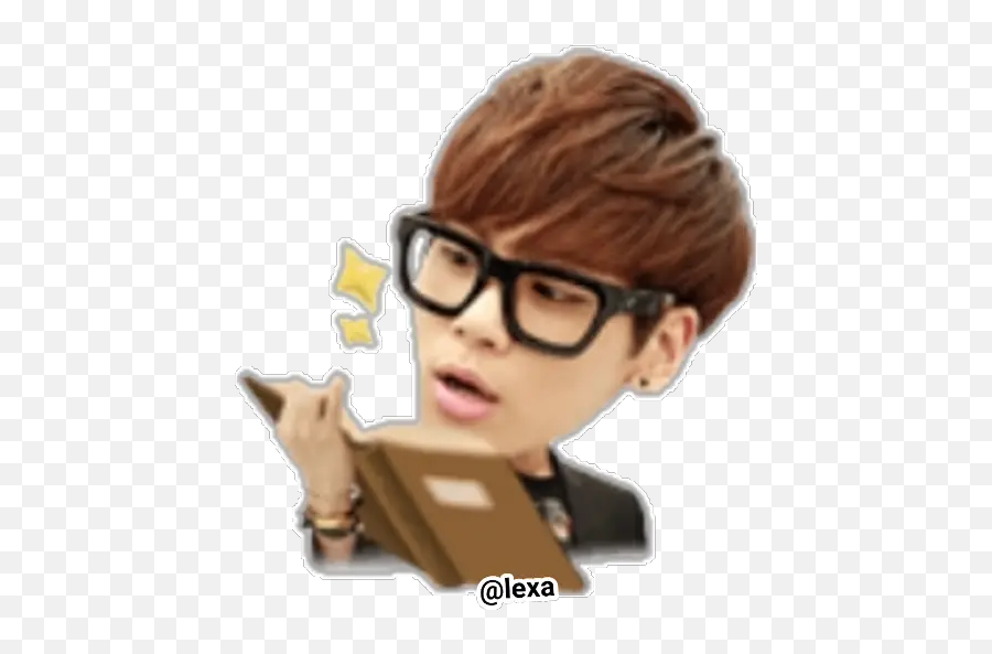 Sticker Maker - Eyeglass Style Emoji,Shinee Emojis 6v6