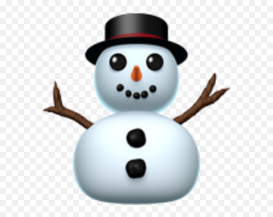 Iphone Snowman Emoji - Snowman Emoji,Download Snowman Emojis