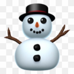 Iphone Snowman Emoji - Snowman Emoji,Download Snowman Emojis