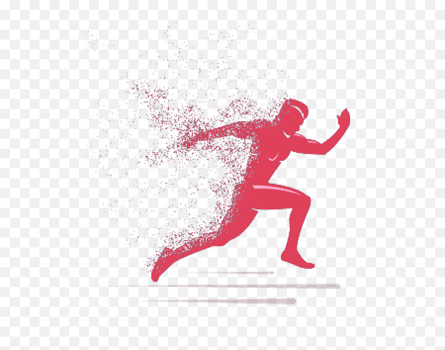 Silhouette Sport Gift - Man Silhouette Running Back Png Active Faith Emoji,Image Of Man Running Emoji