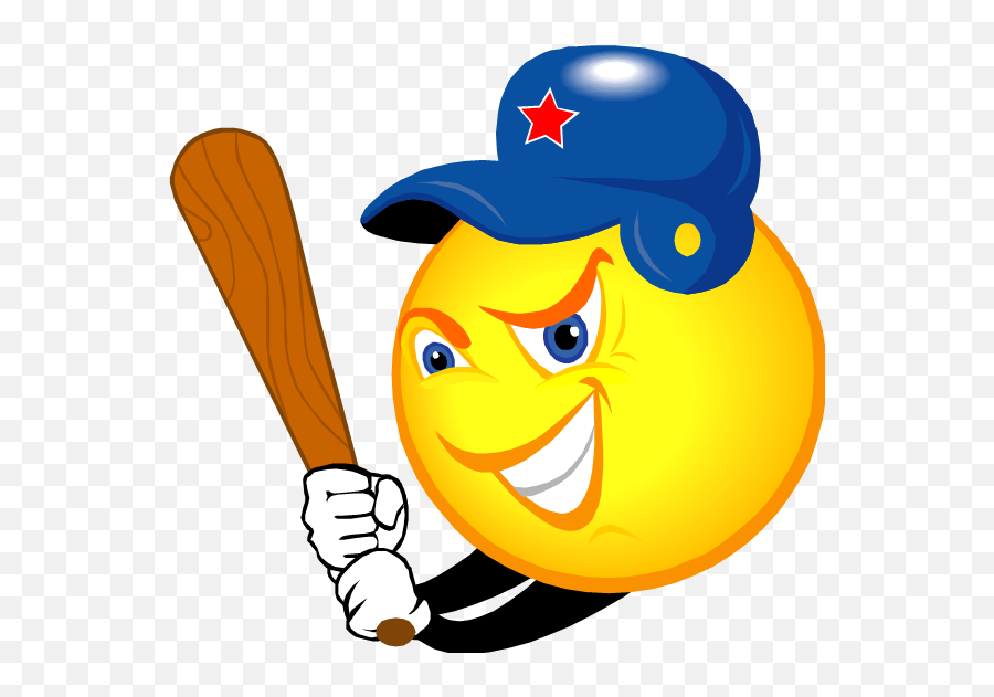 Van Association - Baseball Home Run Emojis,Bat Emoticon'