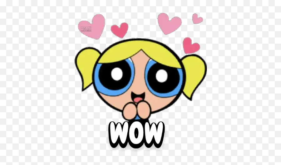 The Powerpuff Girls Stickers For Whatsapp Emoji,Powerpuff Emoticon