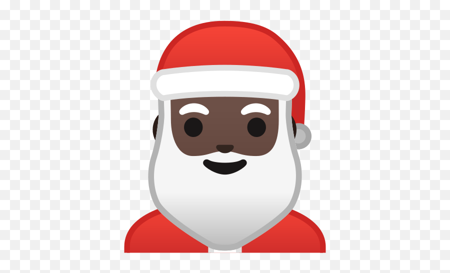 Santa Claus Emoji With Dark Skin Tone Meaning And Pictures - Emoji Père Noel Noir,Emoji Skin Tones