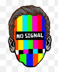 Stickergang No Signal The American - No Signal Face Emoji,No Signal Emoji