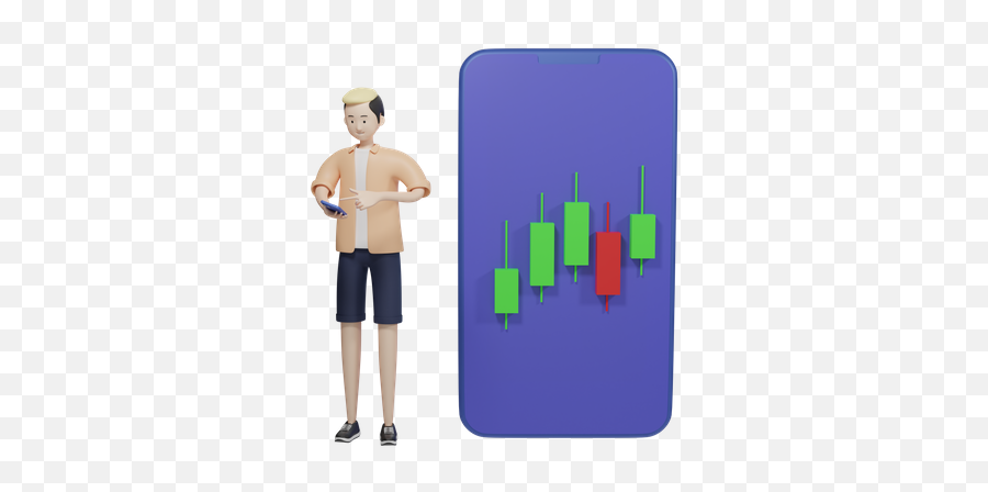 Stock Market 3d Illustrations Designs Images Vectors Hd Emoji,Stock Going Up Emoji