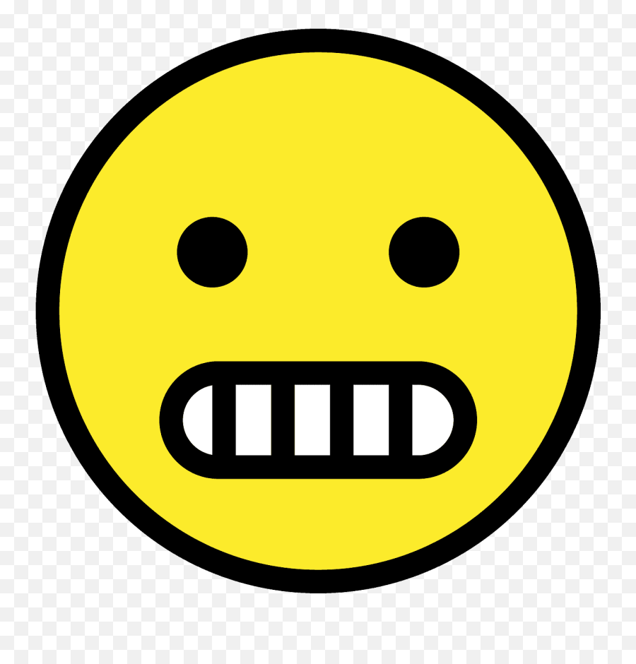 Grimacing Face Emoji - Emoji,Grimace Emoji