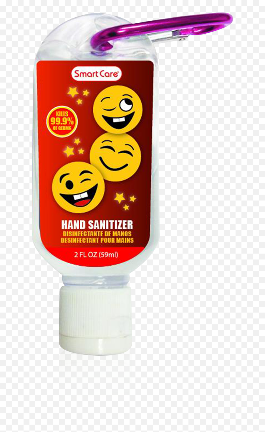 Smart Care Emoji Hand Sanitizer 2 Fl Oz U2013 Brush Buddies - Happy,Lady Gaga Emoji