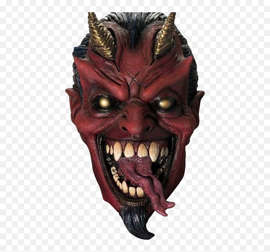 Demon Clipart Evil Mask Demon Evil Mask Transparent Free - Transparent Demon Face Png Emoji,Devil Mask Emoji