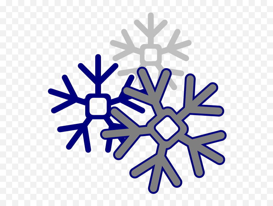 Clipart Snow Snowflake Clipart Snow Snowflake Transparent - Transparent Snow Day Clipart Emoji,Snowflakes Emoji