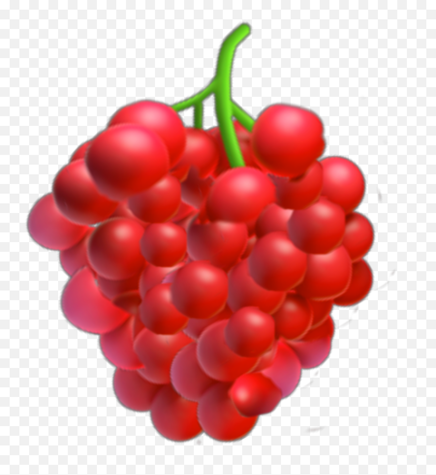 Emoji Red Rasberry Sticker - Fresh,Rasberry Emoji