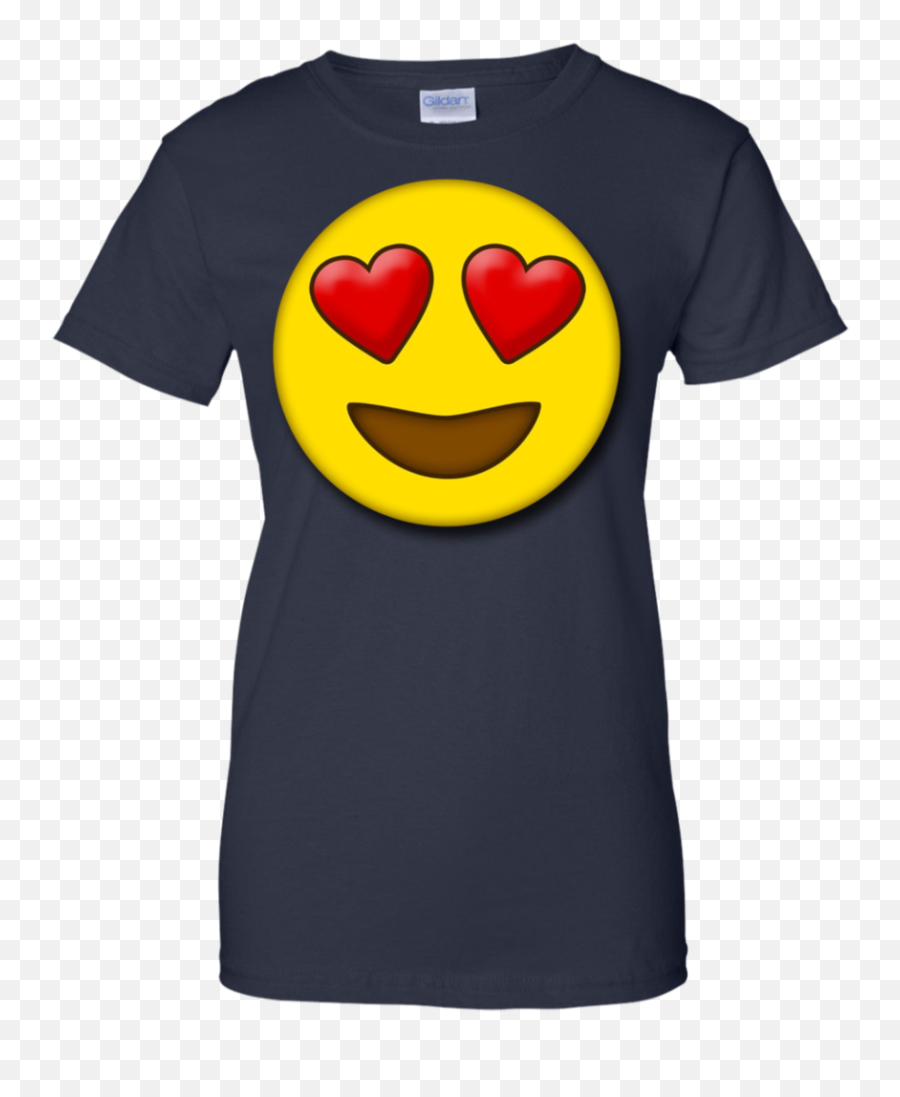 Cute Heart Eyes Emoji Valentineu0027s Day Love Menwomen T Shirt - Safety Is First Drink With Nurse T Shirt,Emoji Smiley With Heart Eyes