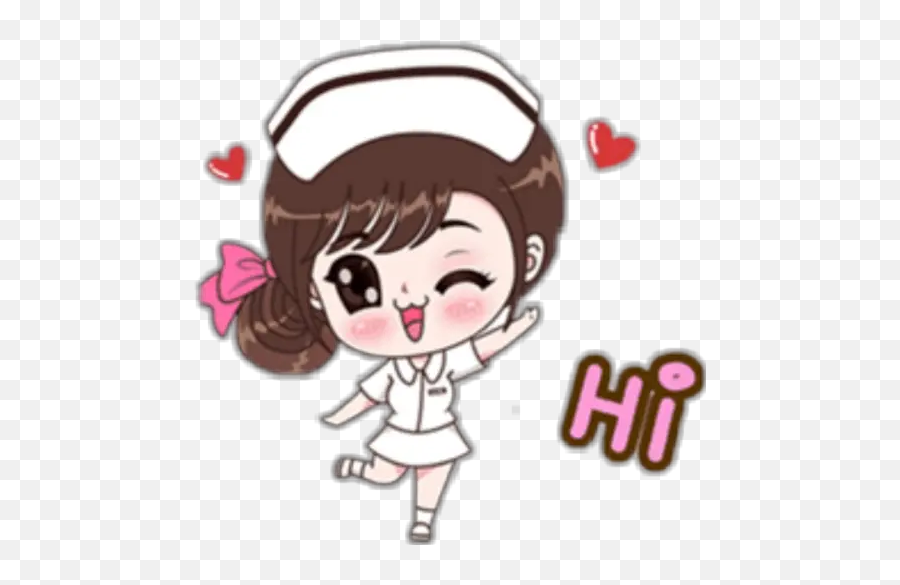 Boobib Happy Nurse Stickers For Whatsapp - Happy Emoji,Nurse Emoji Android
