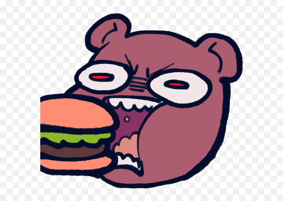 Shelfy Commissions - Big Emoji,Hamburger Emojis