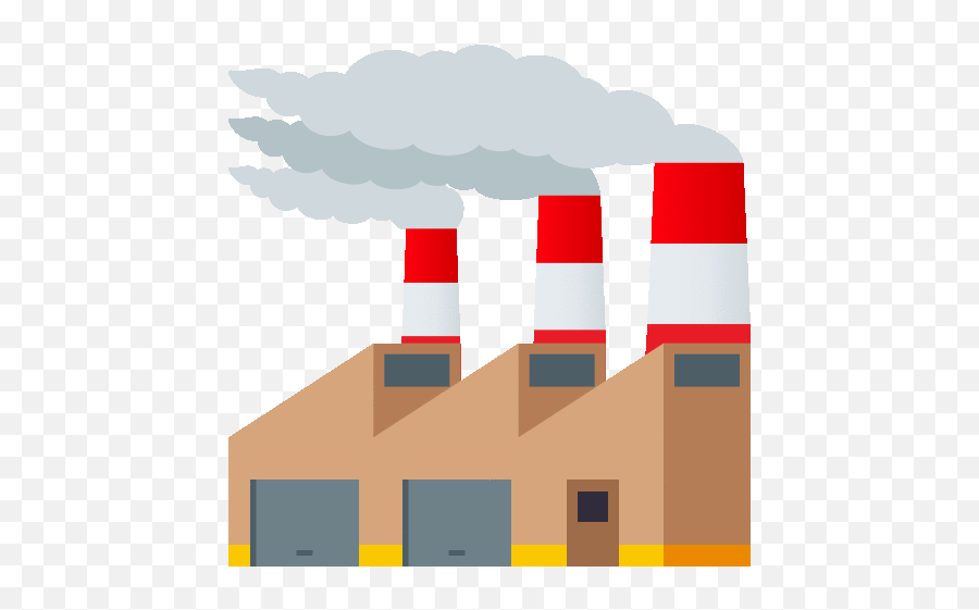 Factory Travel Gif - Vertical Emoji,Chimney Emoji