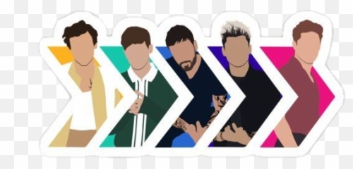 Onedirection - One Direction Computer Background Emoji,One Direction Emoji Free
