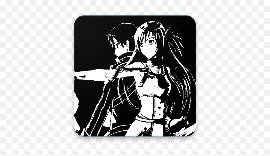 Hd Sword Art Online Wallpapers 1 - Sword Art Online Walpaper Black And White Emoji,Sword Art Online Emoji