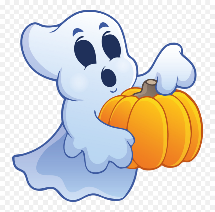 Transparent Background Halloween Ghost - Cartoon Transparent Background Ghost Emoji,Spooky Ghost Emoji