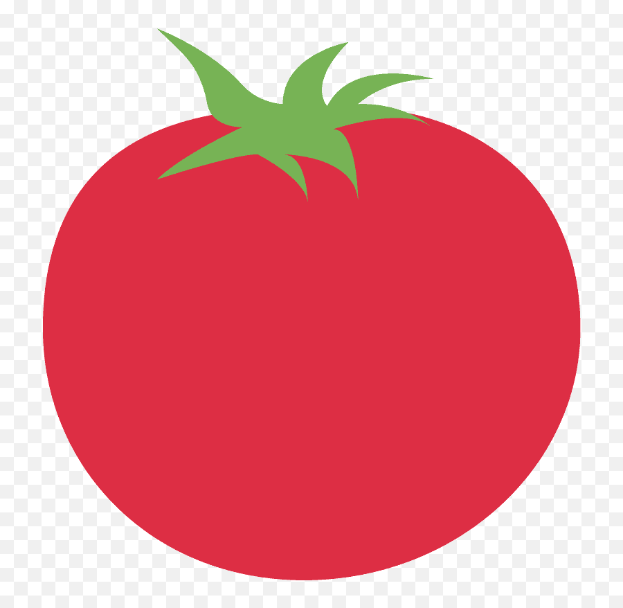 Tomato Emoji Icon Of Flat Style - Emoji Fruit Png Twitter,Radish Emoji