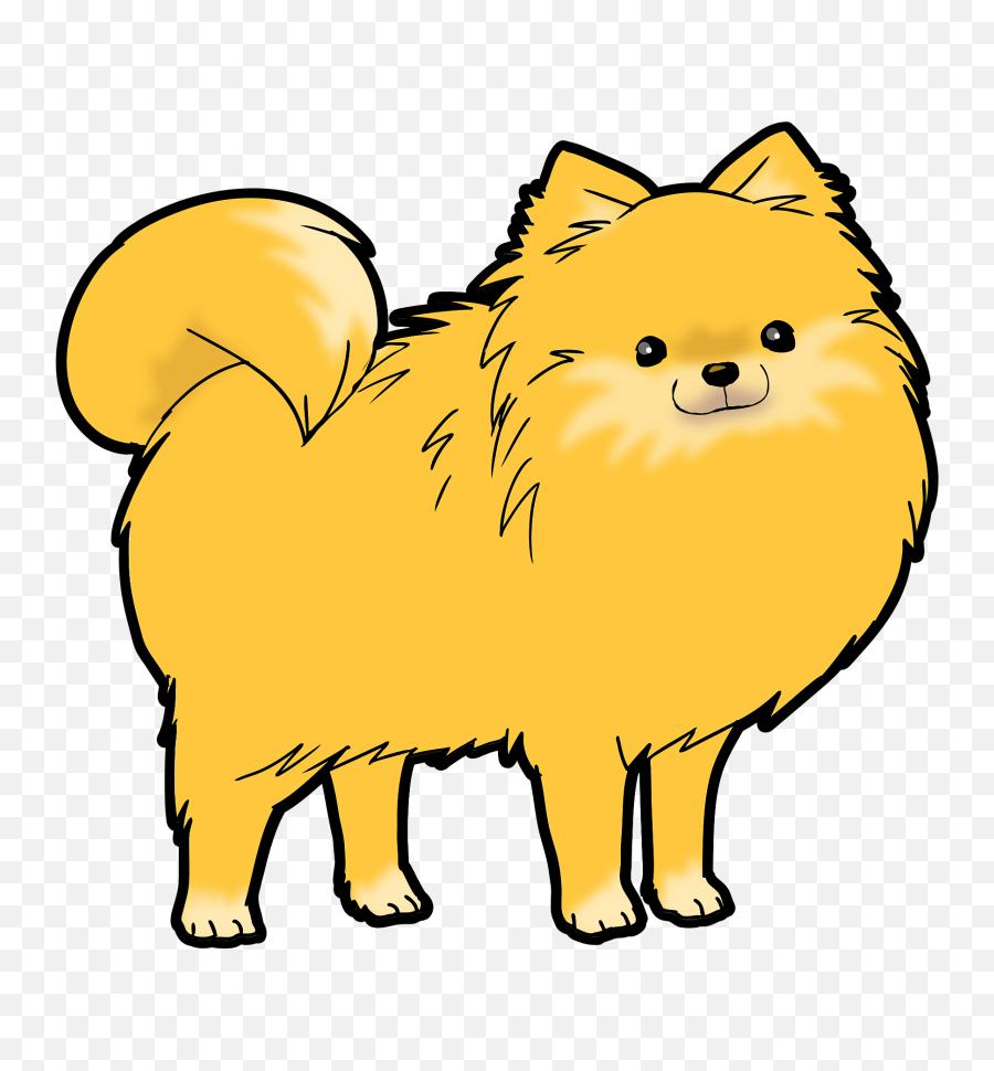 Pomeranian Dog Clipart Free Download Transparent Png - Clipart Pomeranian Png Emoji,Dog Emoticon Package Download Free