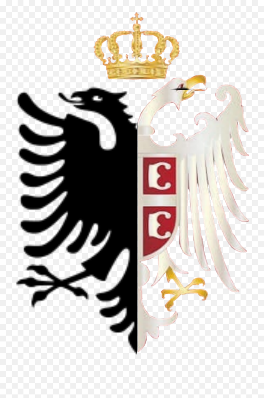 The Most Edited Serbien Picsart - Albanian Flag Emoji,Serbian Flag Emoji