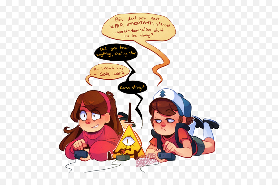 Chikuto - Dipper Pines And Bill Cipher Emoji,Gravity Falls Emojis