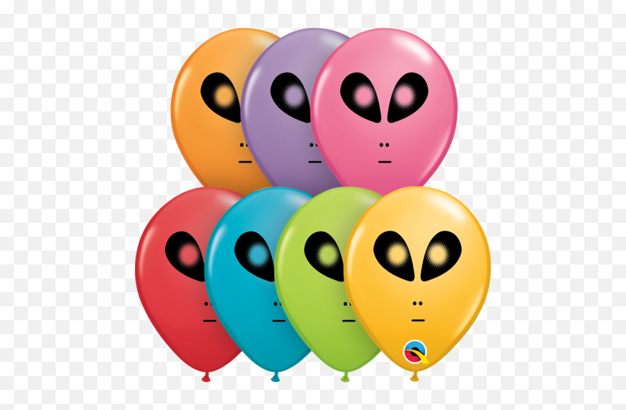 Smiley Faces - Globo De Ovni Emoji,Aliens Emoji