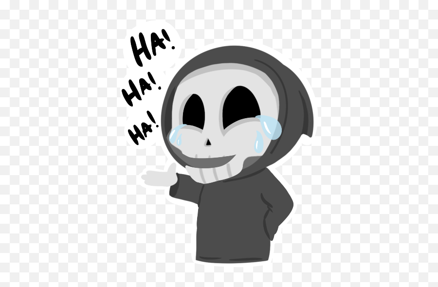 Grimmie The Reaper Stickers By Annie Hua - Fictional Character Emoji,Reaper Emoticon -overwatch