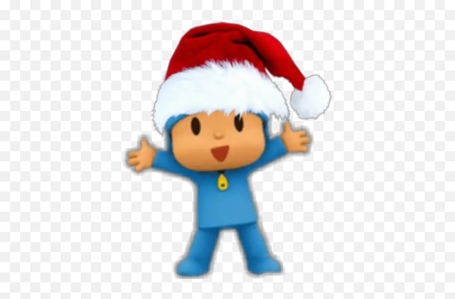 Pocoyo Navideño - Pocoyo Navideño Stickers Emoji,Emojis Navidenos