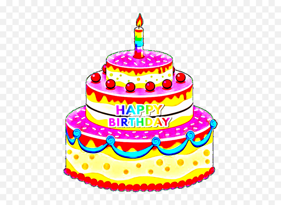 Birthday Wishes Gif - Happy Bitthday Gifl Yandex Ru Emoji,Facebook Cake Emoji