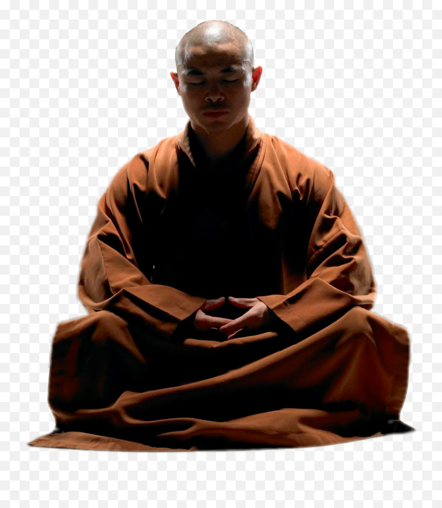 Monk Sticker By Bobbi Jo Diamond Kaufman - Meditation Emoji,Monk Emoji