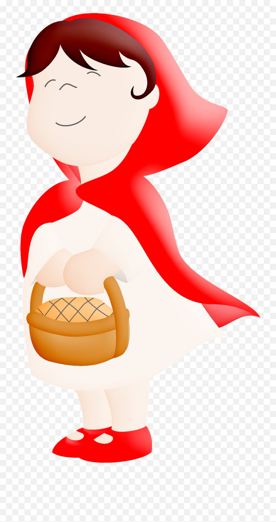 Chapeuzinho Vermelho - Fictional Character Emoji,Como Fazer Emoticon De Morango De Feltro